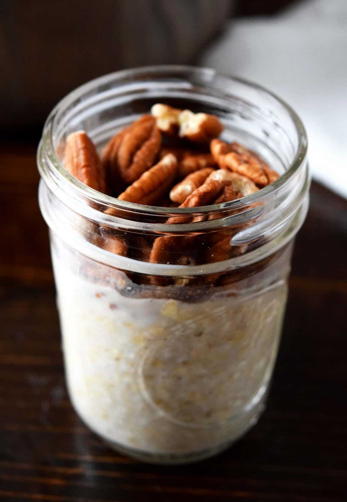 Pecan Pie Overnight Oats